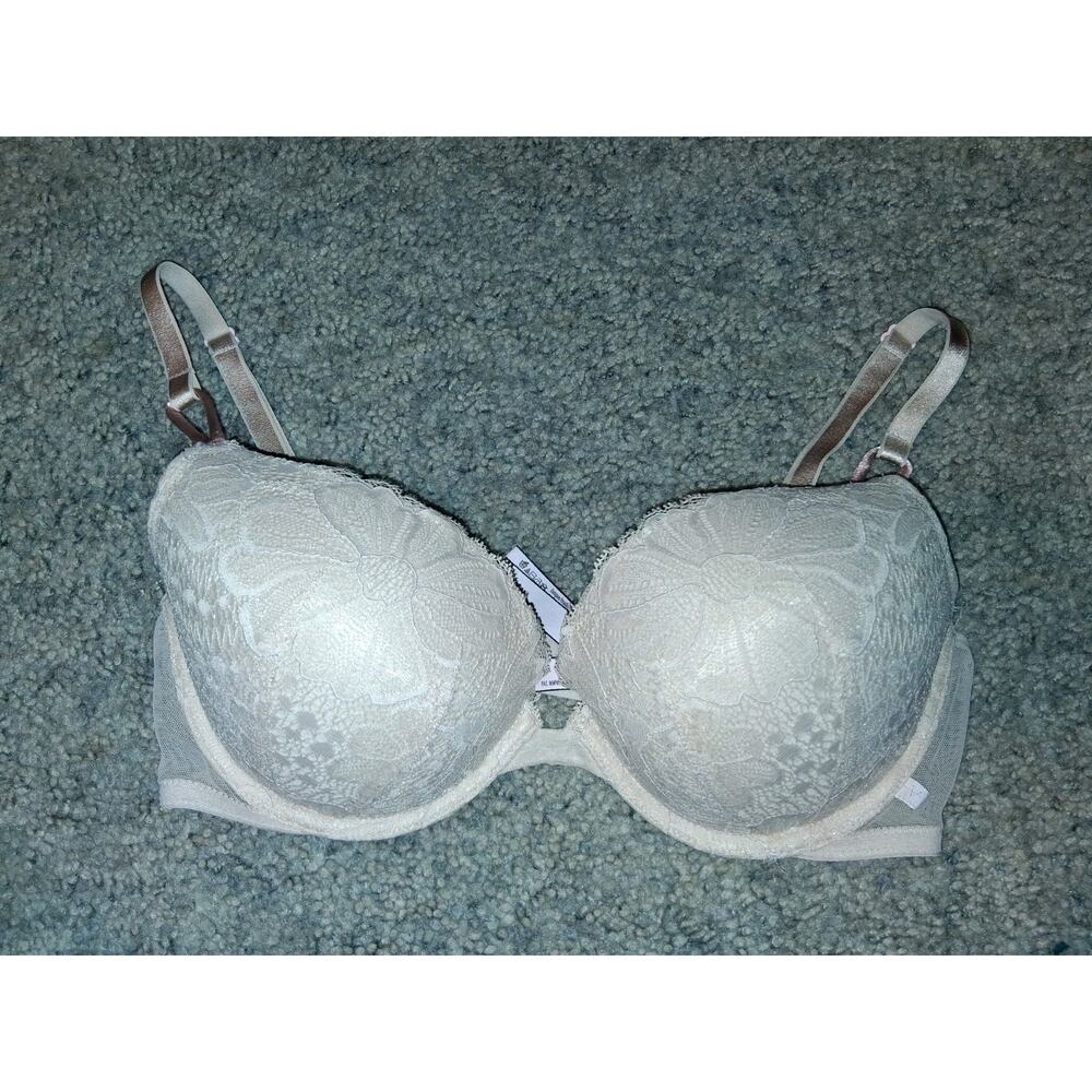 Victoria’s Secret push up bra size 36D pink floral
